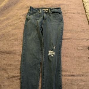 721 High Rise Skinny Jeans Size 27